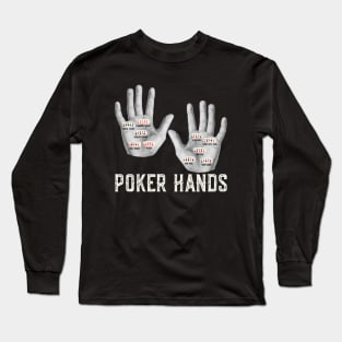 Poker Hands Long Sleeve T-Shirt